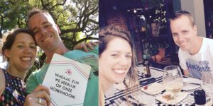 Robin en Ellen heerlijk op huwelijksreis in Argentinie